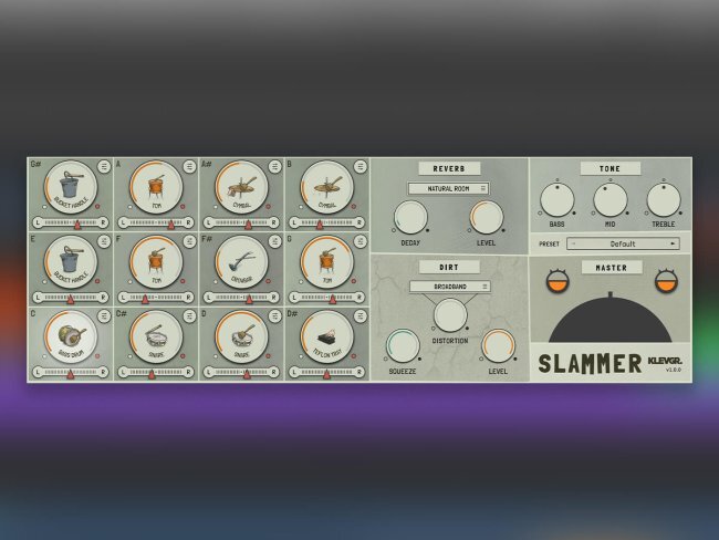 ドラム音源 Klevgrand Slammer DTM 正規品