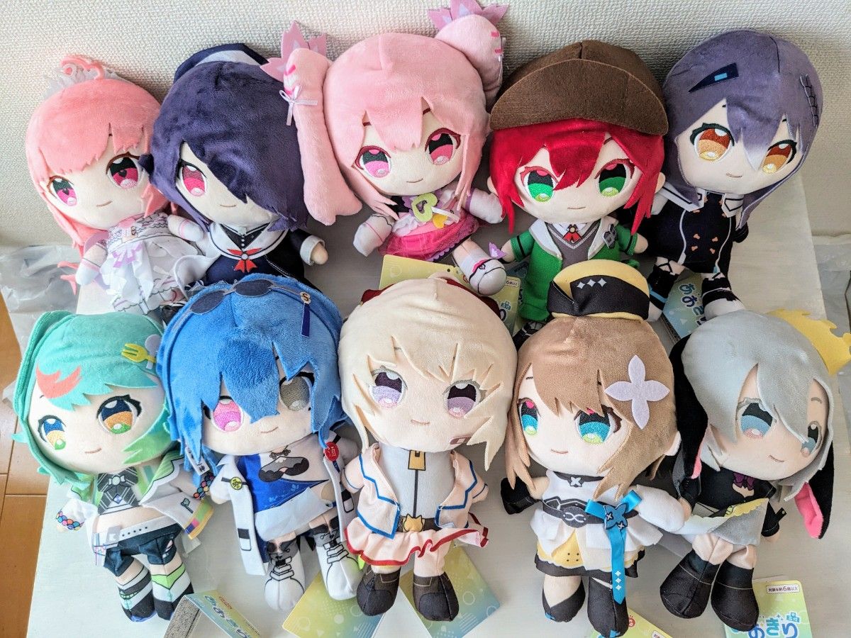 あおぎり高校ココぎゅっと！ぬいぐるみ　vol.1　vol.2　全10種フルセット