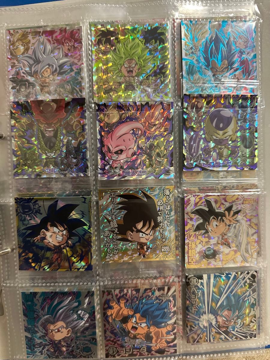 ドラゴンボール にふぉるめーしょん ウエハース シール 超戦士シール