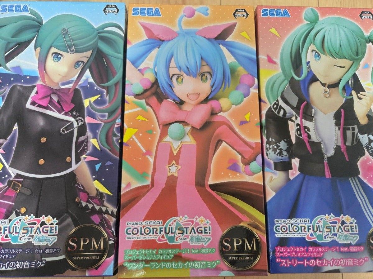 プロセカ　初音ミク　フィギュアセット