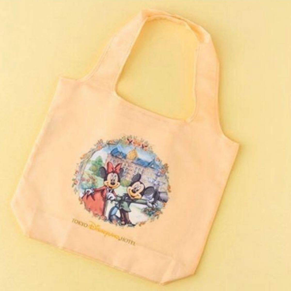 ●New Unused Tokyo Disneyland Hotel Eco Bag Tote Bag Foldable Shopping Bag