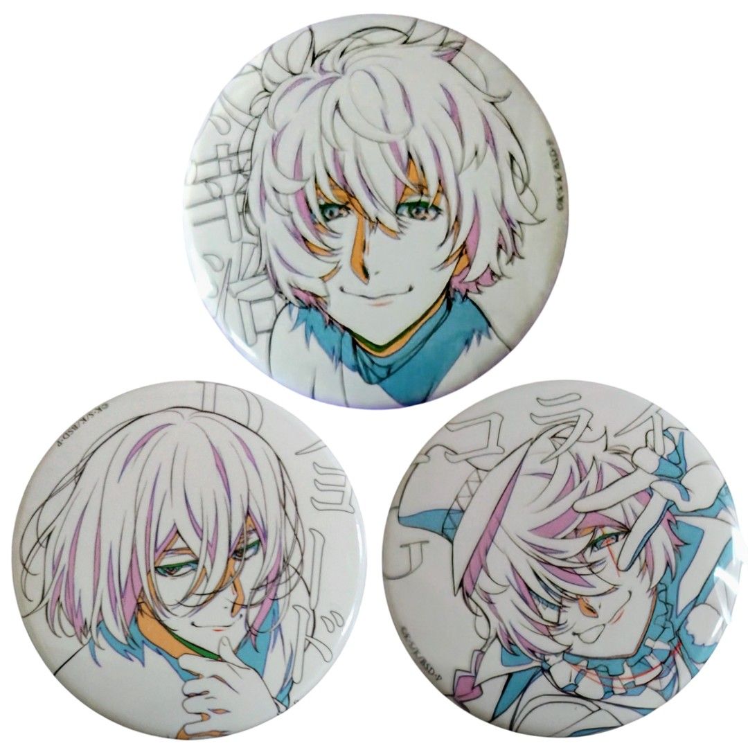 OneMall provides Yahoo Fleamarket products: 文スト原画缶バッジ