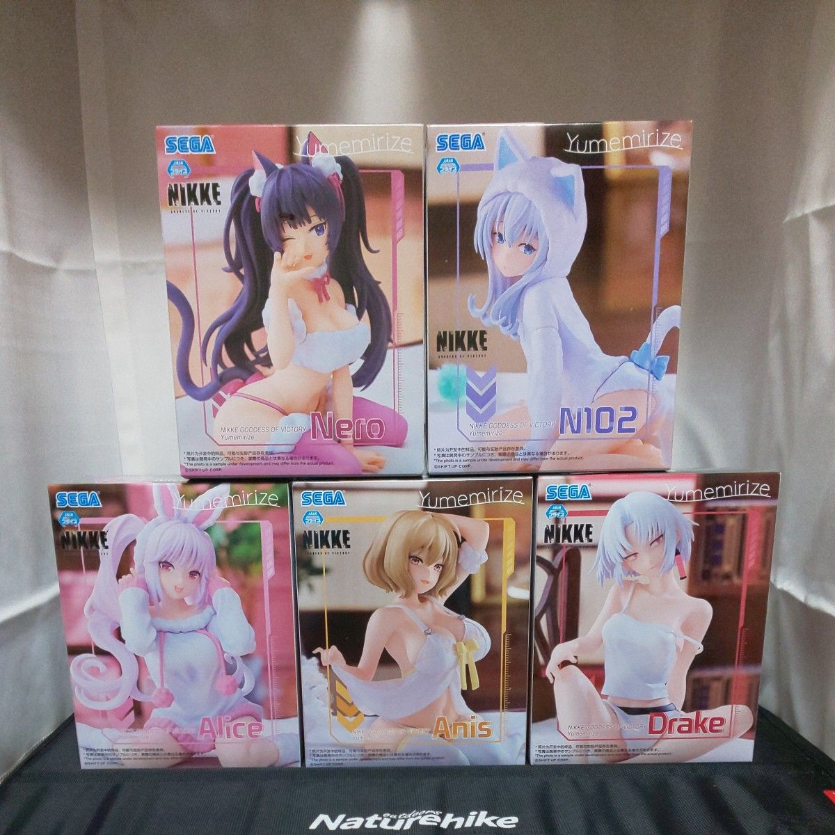 勝利の女神 NIKKE ニケ N102 アニス アリス ドレイク ネロ フィギュア 5体セット