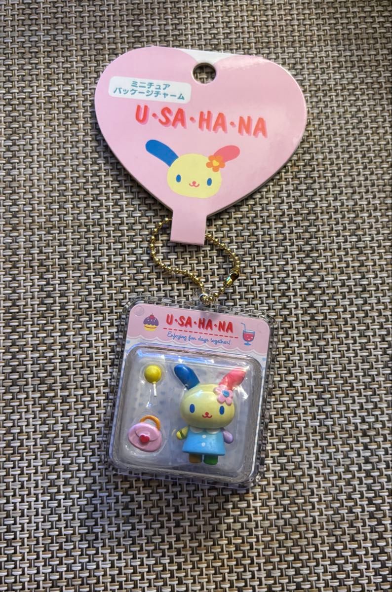 ウサハナ ミニチュアパッケージチャーム ミニチュアトイ サンリオ
