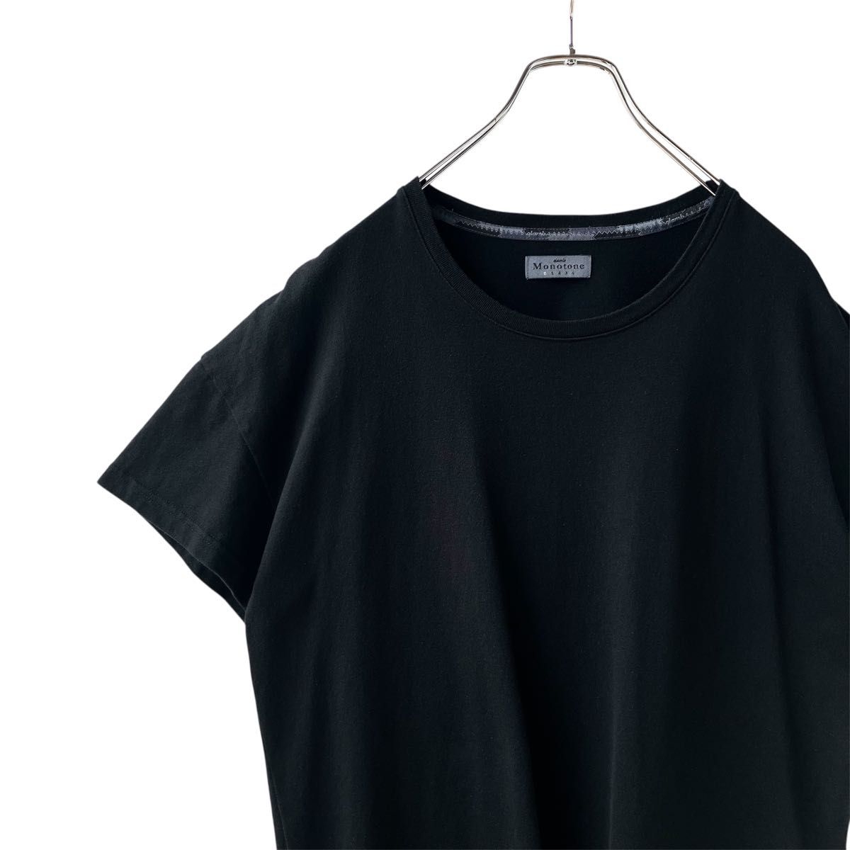 グラム glamb アジャスタブルカットソー 0 ブラック Tシャツ コットン Adjustable CS