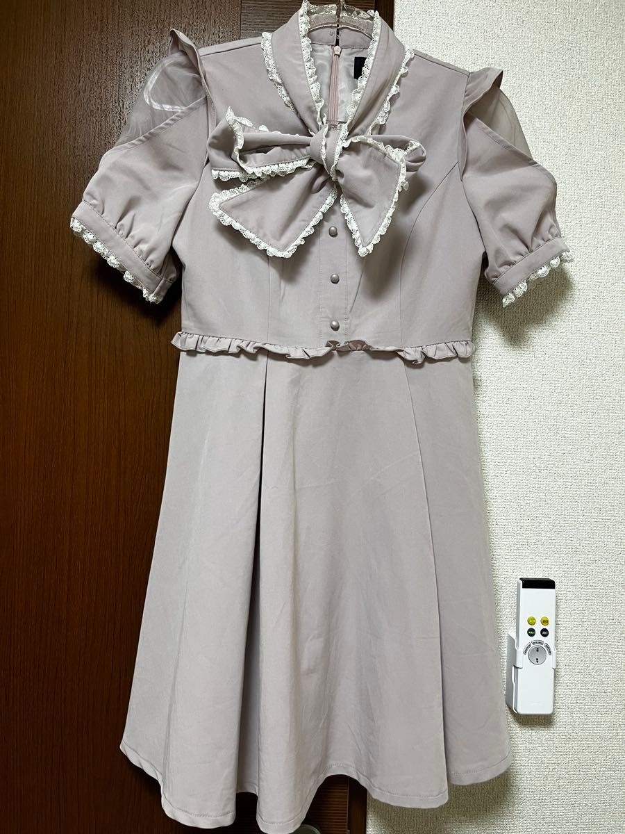 Rojita ロジータボウタイリボンワンピース ピンク