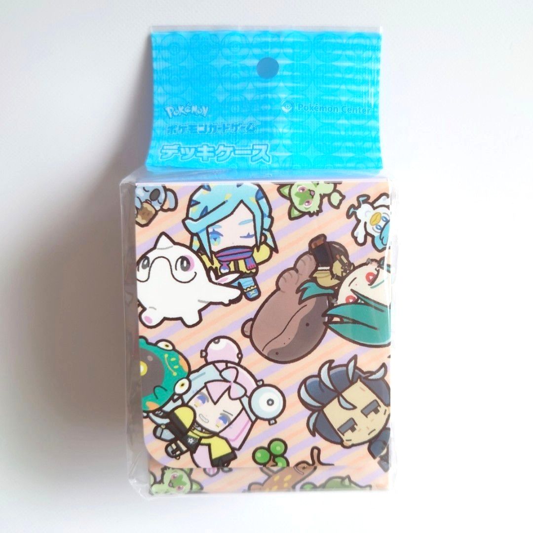 新品 ポケモンカードゲーム デッキケース Pokemon TRAINERS パルデア編 ポケカ サプライ ポケモンセンター