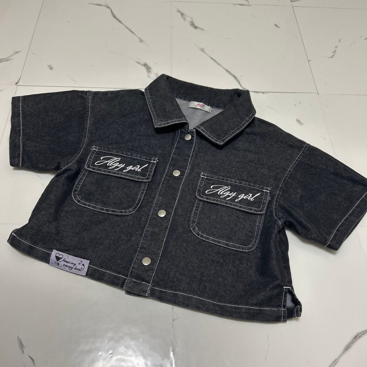 228. algy Short Length Denim Jacket 150