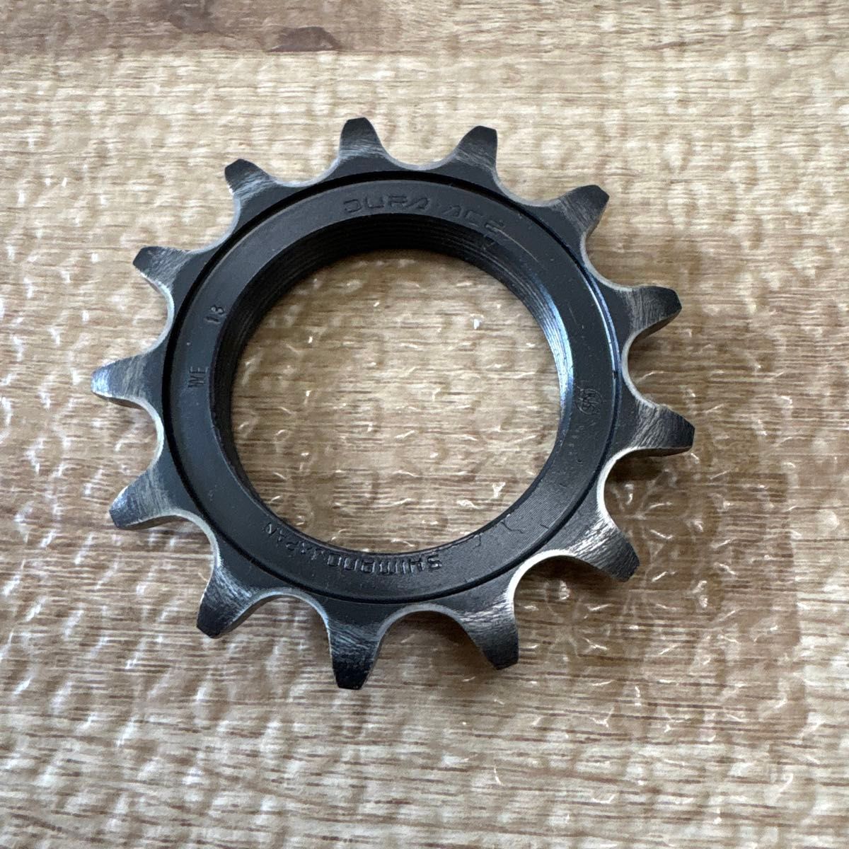 Shimano Dura-Ace NJS 13T track cog for a fixed gear keirin bicycle