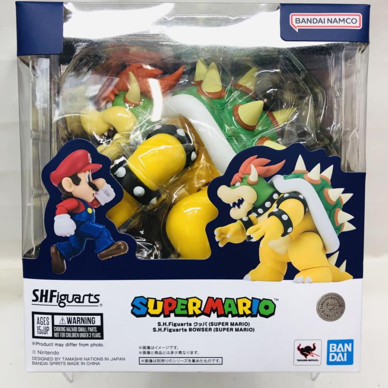 【中古】 バンダイ S.H.Figuarts クッパ (SUPER MARIO) 【未開封】 スーパーマリオ マリオ ゲームフィギュア [240022206122]
