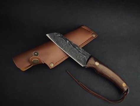 Knife #056 Sheath Knife Outdoor Bushcraft