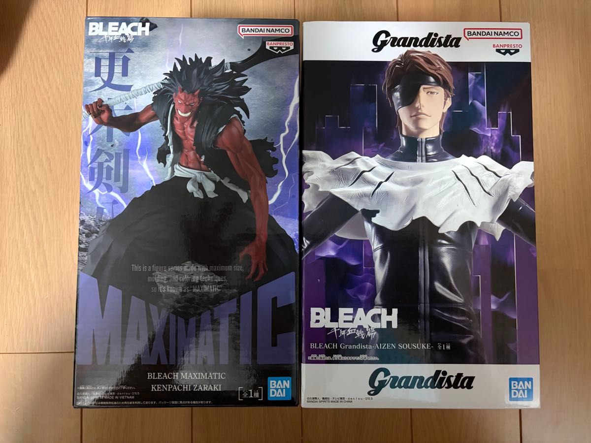フィギュア BLEACH 更木剣八 藍染惣右介 MAXIMATIC Grandista 千年血戦篇