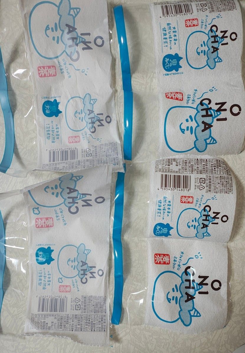 鬼茶　オニチャ　ラベル4枚　鬼大吉　大吉3枚