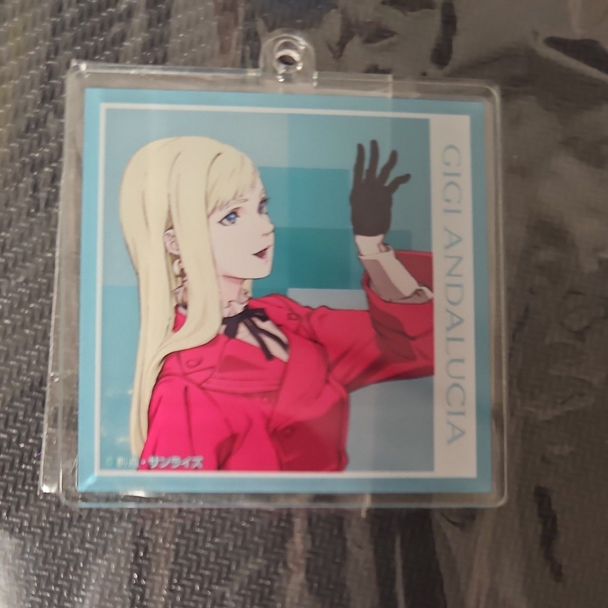 ギギ・アンダルシア アクリルキーホルダー 機動戦士ガンダム 閃光のハサウェイ キルケーの魔女 ポップコーンセット購入特典A
