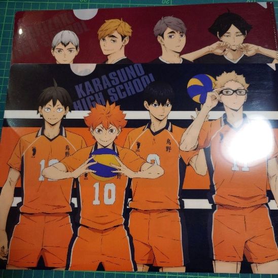 Haikyu!! Clear File 2 sheets