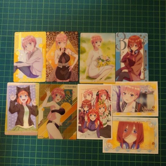 五等分の花嫁　カード　ステッカー