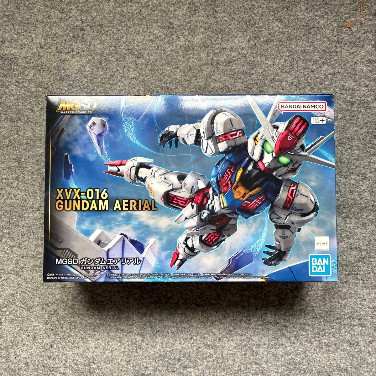 MGSD ガンダムエアリアル XVX-016 機動戦士ガンダム 水星の魔女 プラモデル