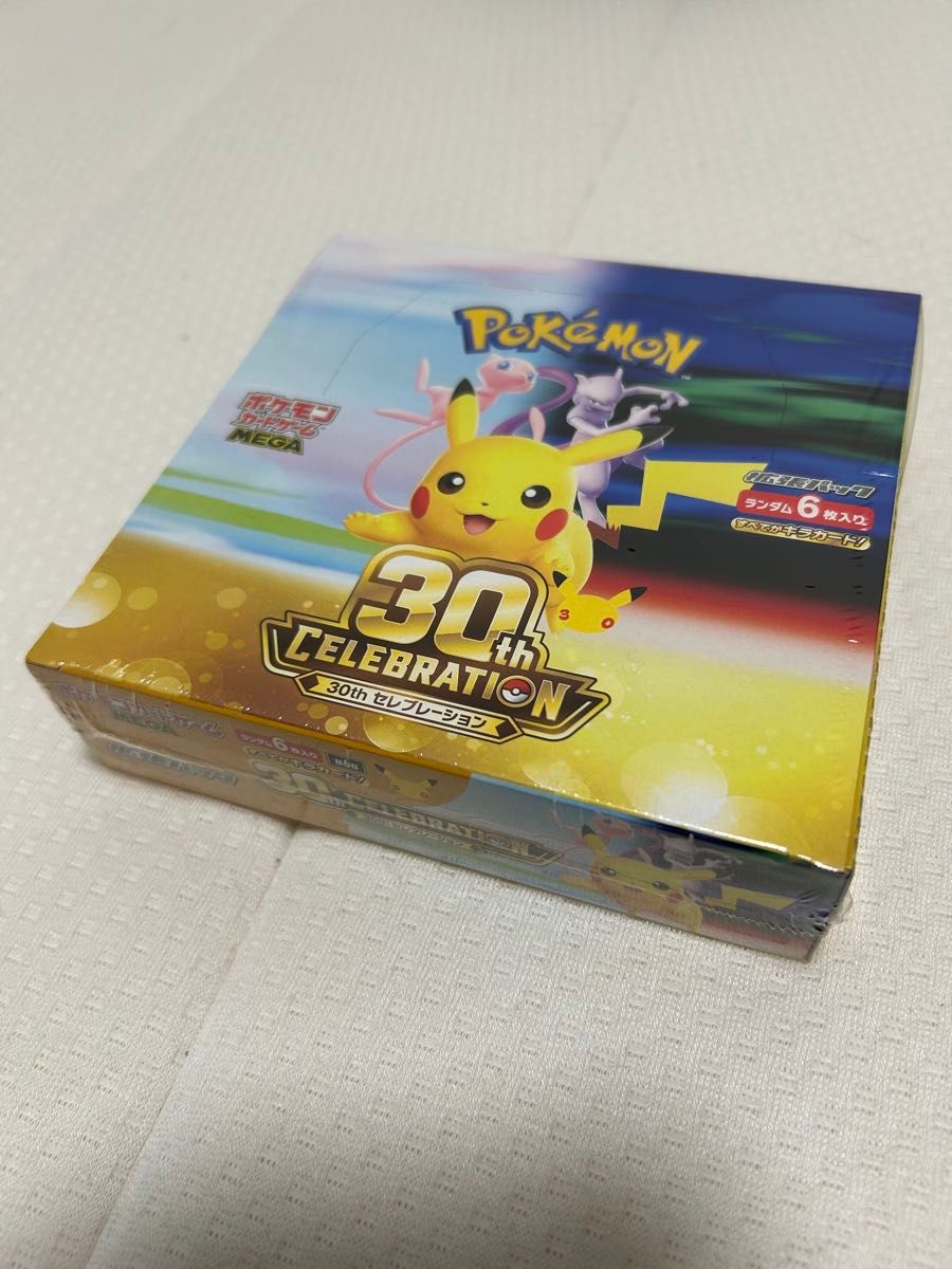 Pokemon Card Game 30th CELEBRATION booster box, shrink-wrapped, Yahoo! Flea Market Japan listing