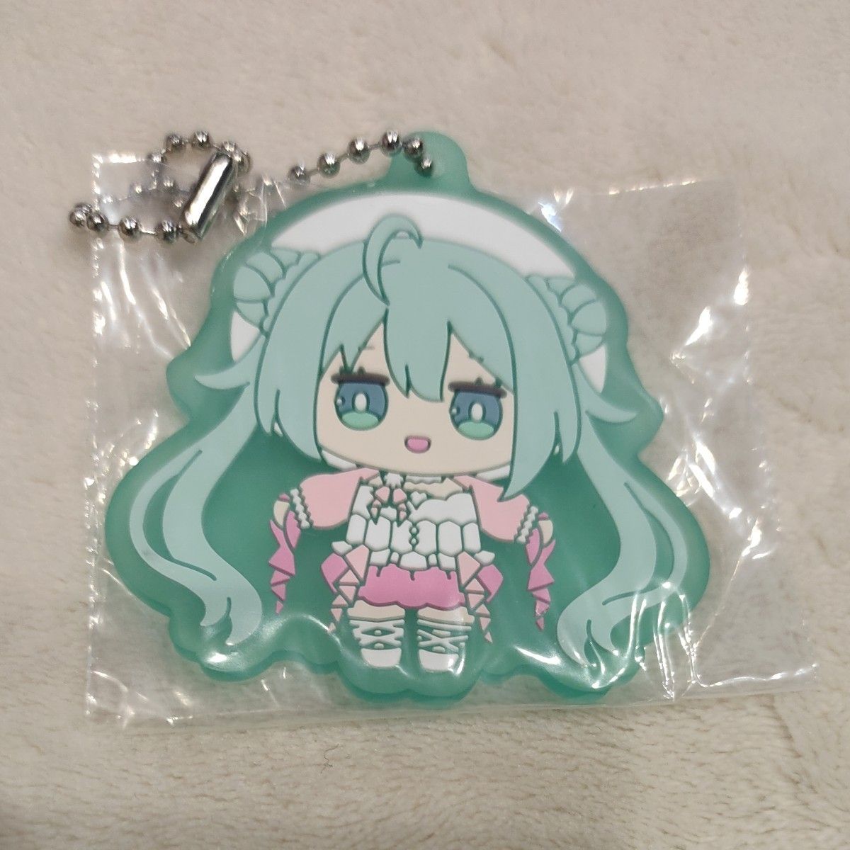 ②初音ミク グッスマくじ ラバーチャーム ラバーストラップ ラバーキーホルダー プロセカ アクアリウム