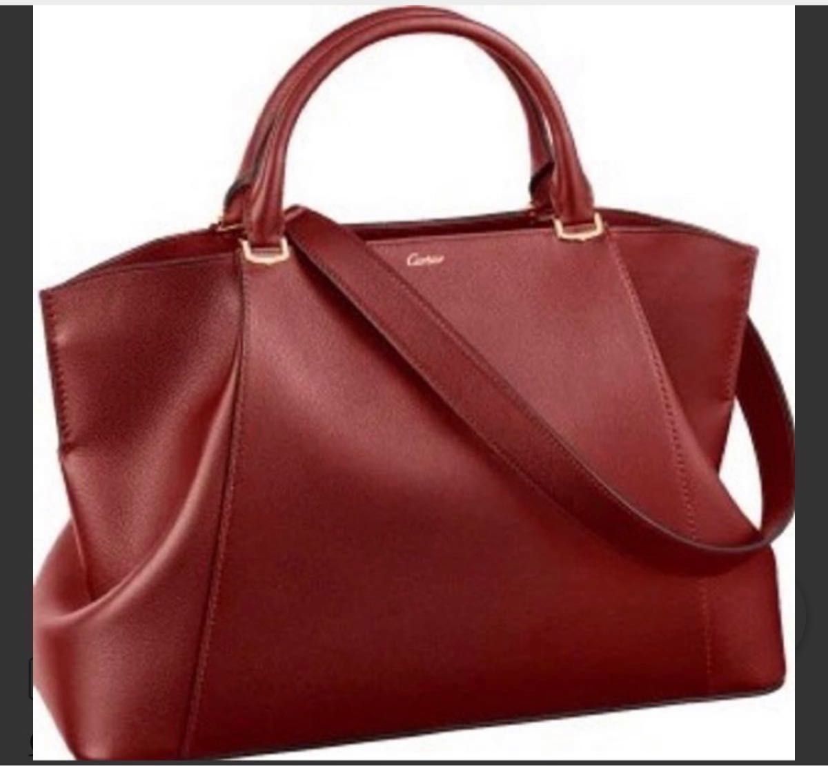 Cartier 2-Way Handbag - Stylish Shoulder Bag