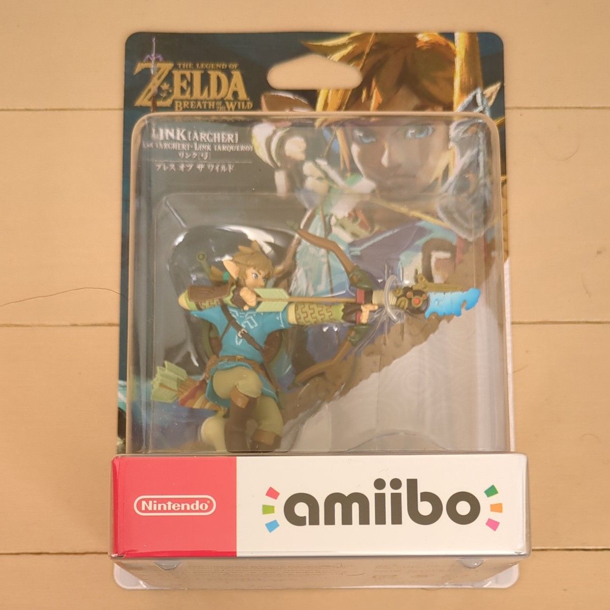 【新品未開封】amiibo リンク (弓) ブレス オブ ザ ワイルド ゼルダの伝説シリーズ アミーボ