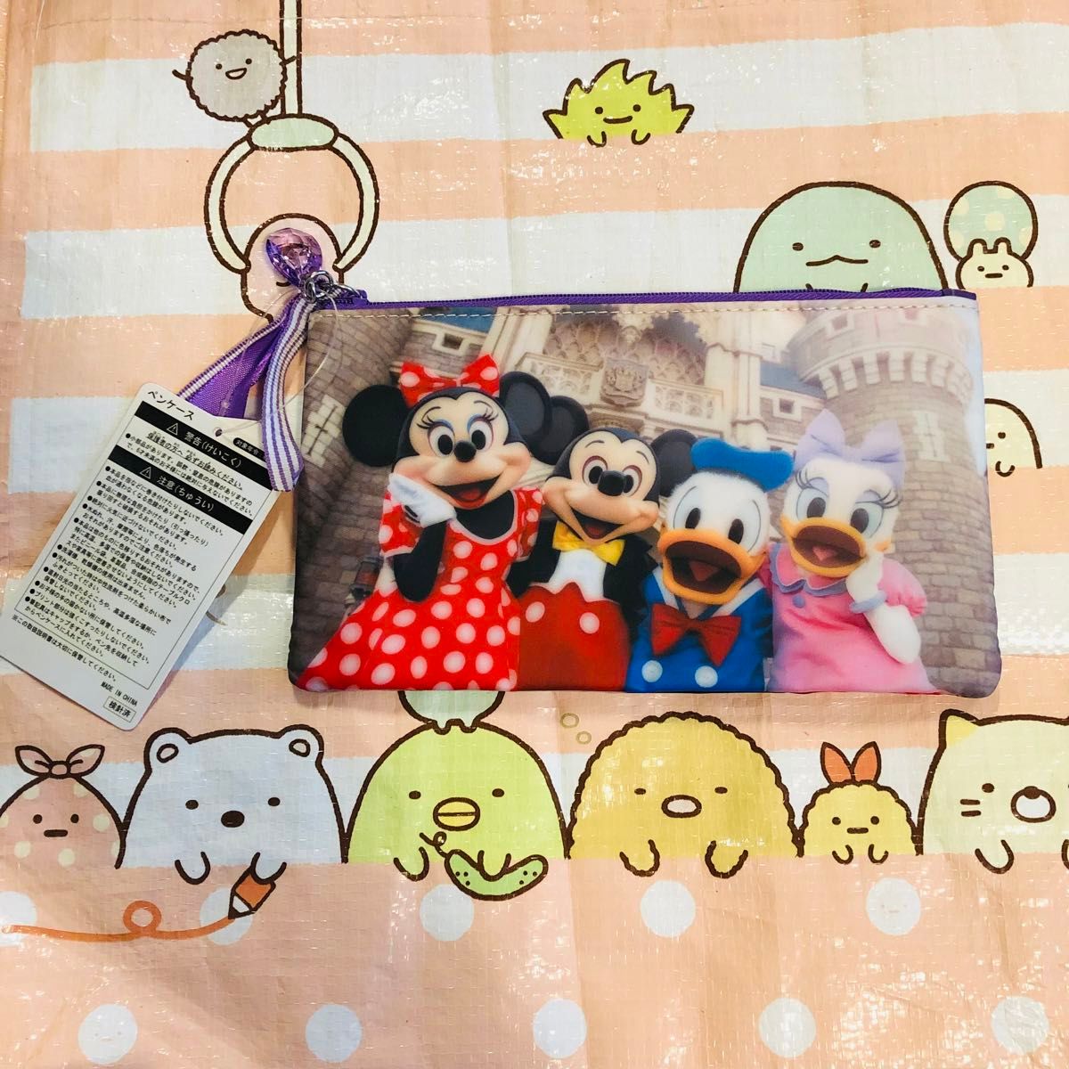 【Unused With Tag】Disney Pencil Case Pen Pouch Pouch Live-action