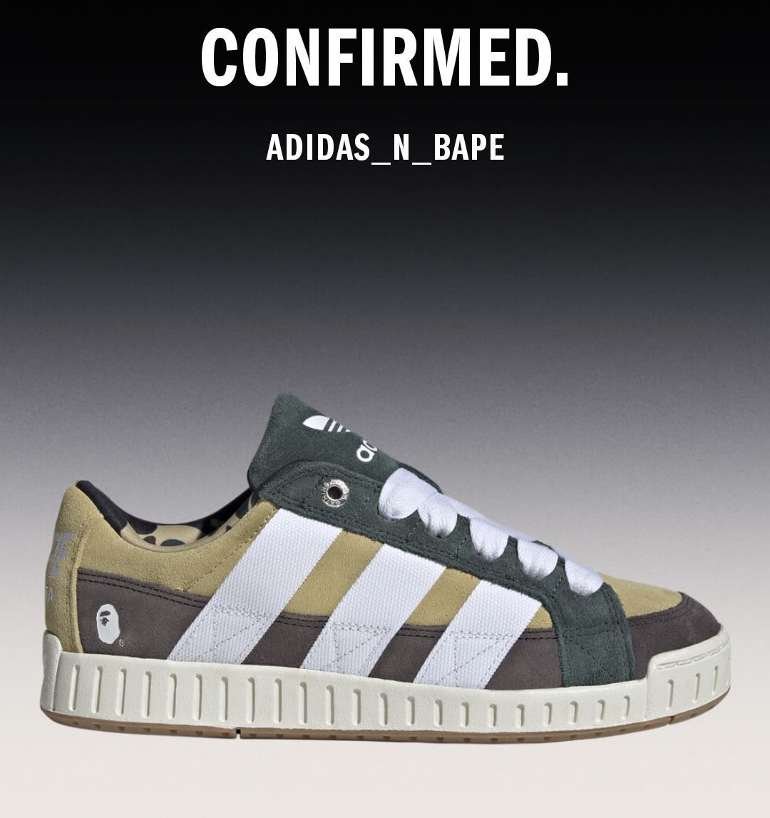A BATHING APE x adidas Camo Sneakers – Limited Edition