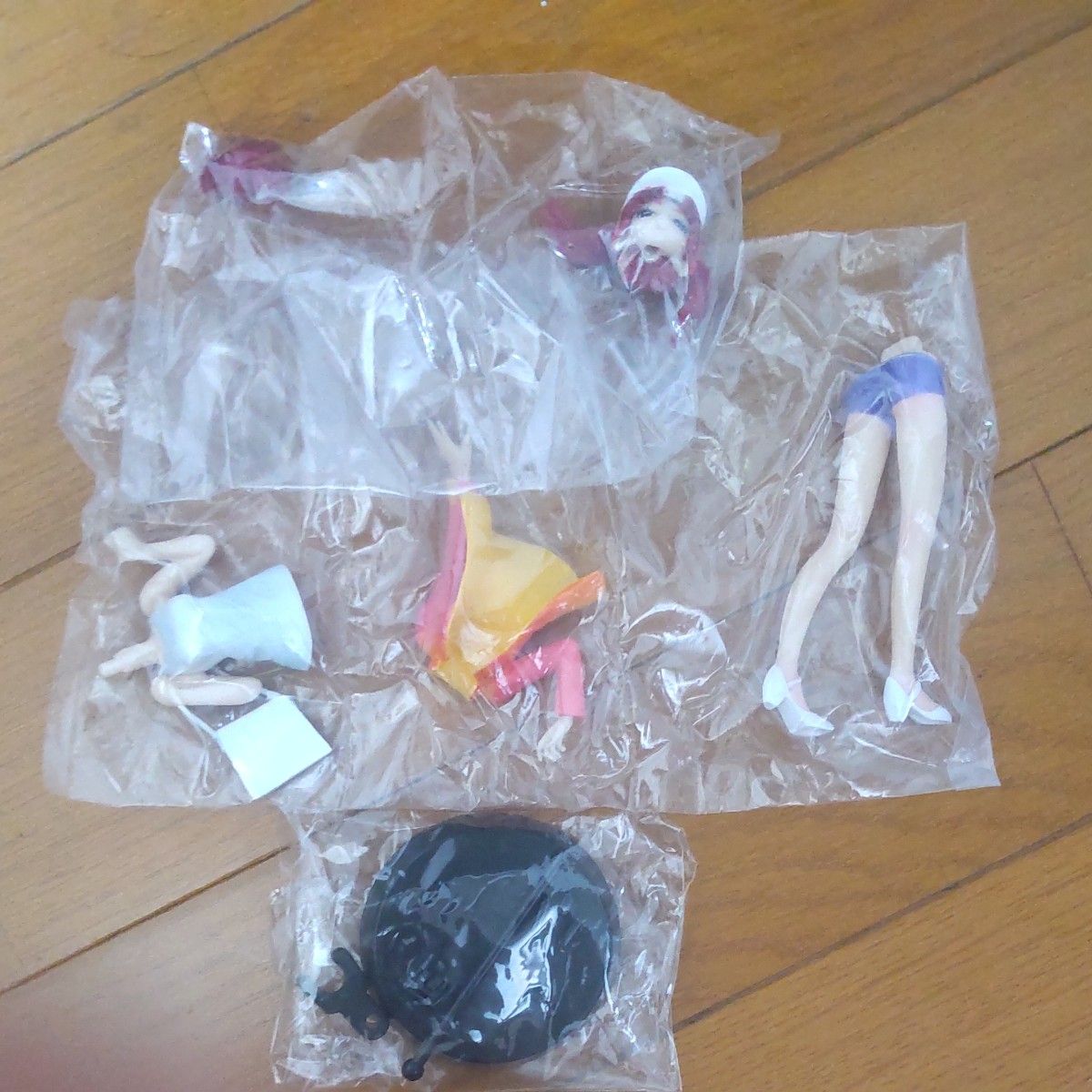 メイリン・ホーク フィギュア　私服ver　ガンダムSEED　当時物　未使用品　ルナマリア　姉妹