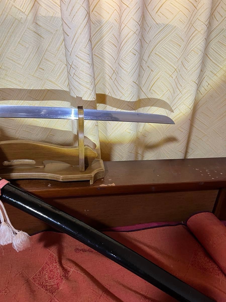 日本刀 銘文無銘 長さ48.3cm 反り0.4cm 重ね4mm 脇差