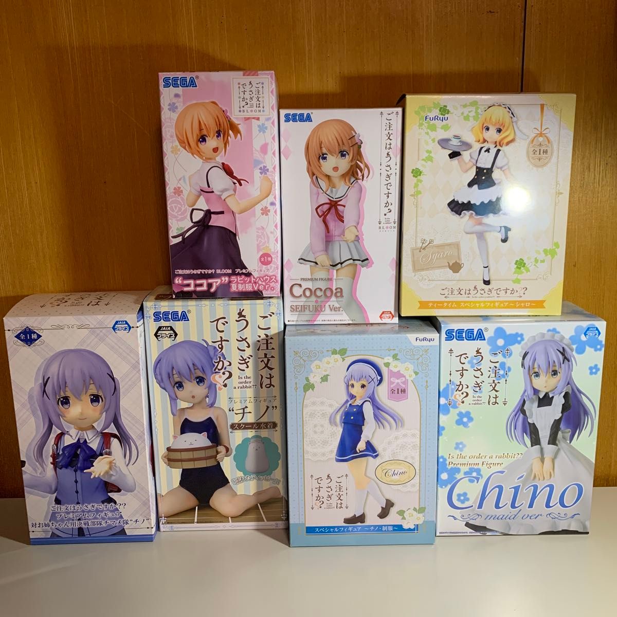 ご注文はうさぎですか? プライズ フィギュア セット
